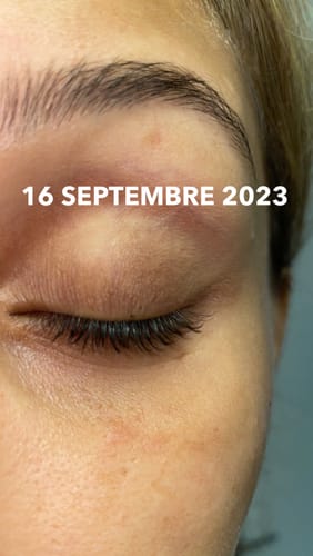 Customer photo review of Sérum pour croissance de cils - Des cils plus longs et plus épais naturellement !