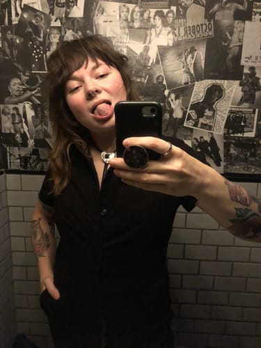 Customer photo review of Pit Crew Jumpsuit Black