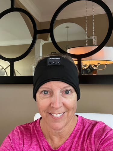 Customer photo review of CozyBand Wireless Headphones