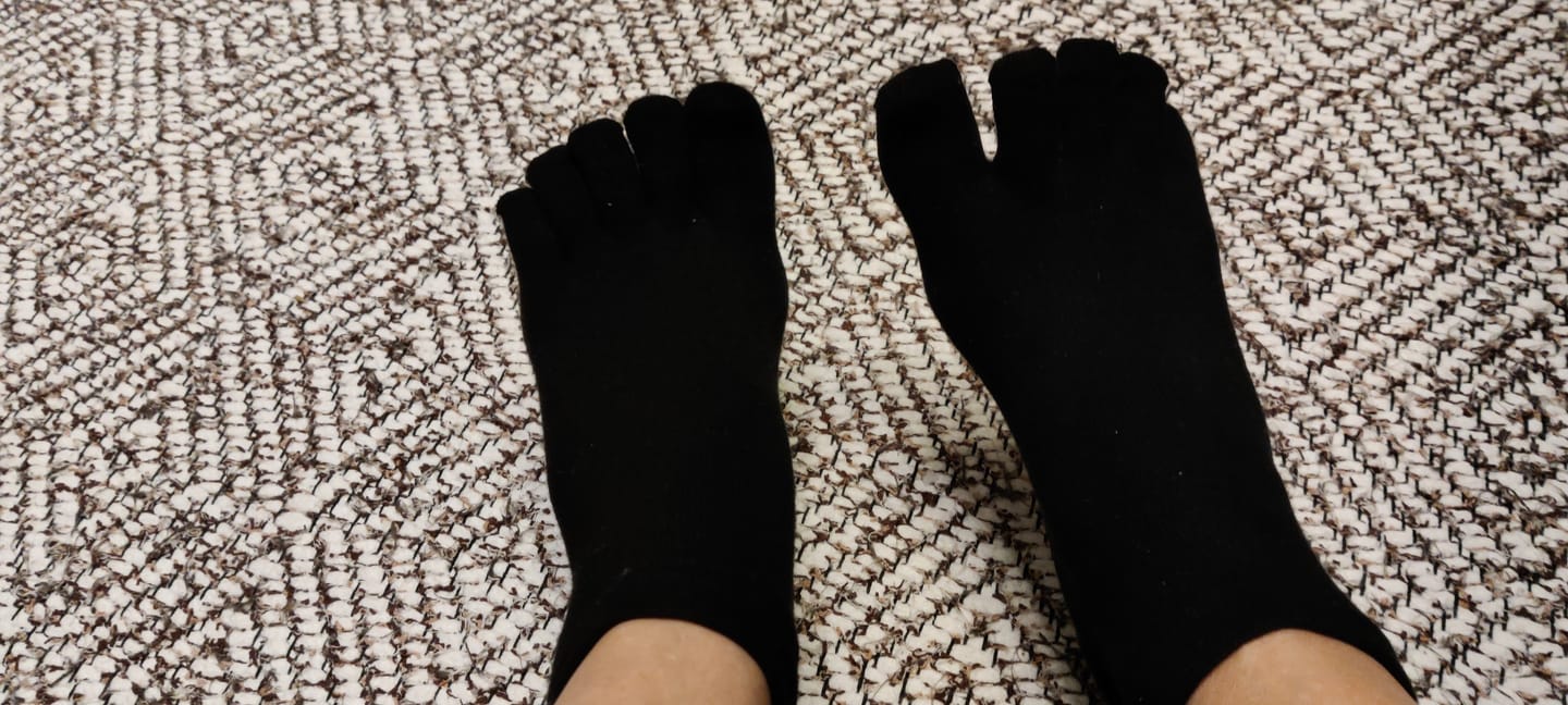 Customer photo review of Vapauta Varpaat™ Paljasjalkasukat (1 pari)