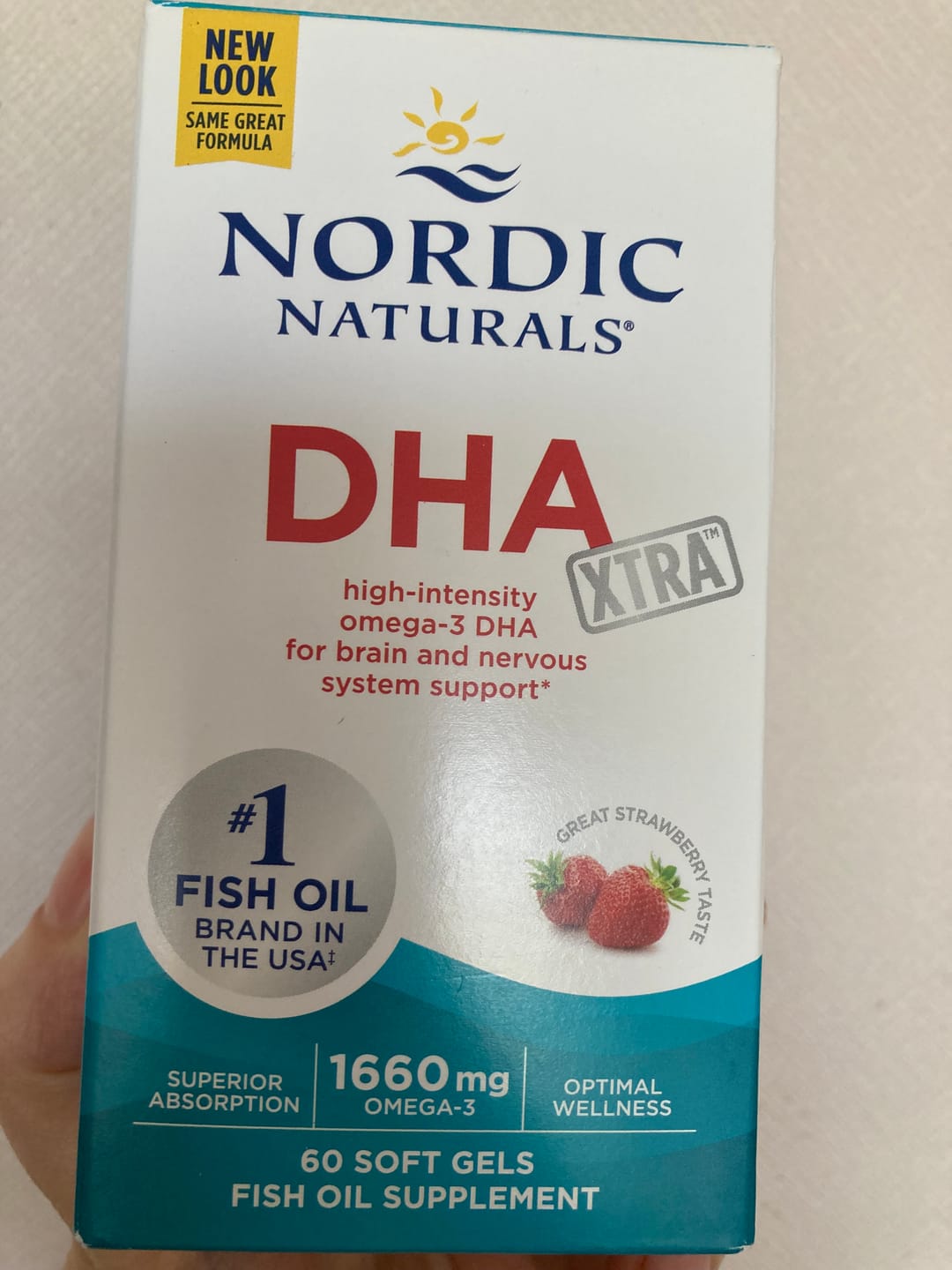 Customer photo review of DHA XTRA-Omega 3 1.660 mg-60 softgels