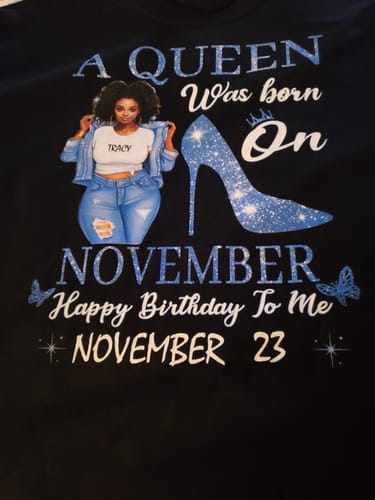 Customer photo review of A Queen Was Born On November