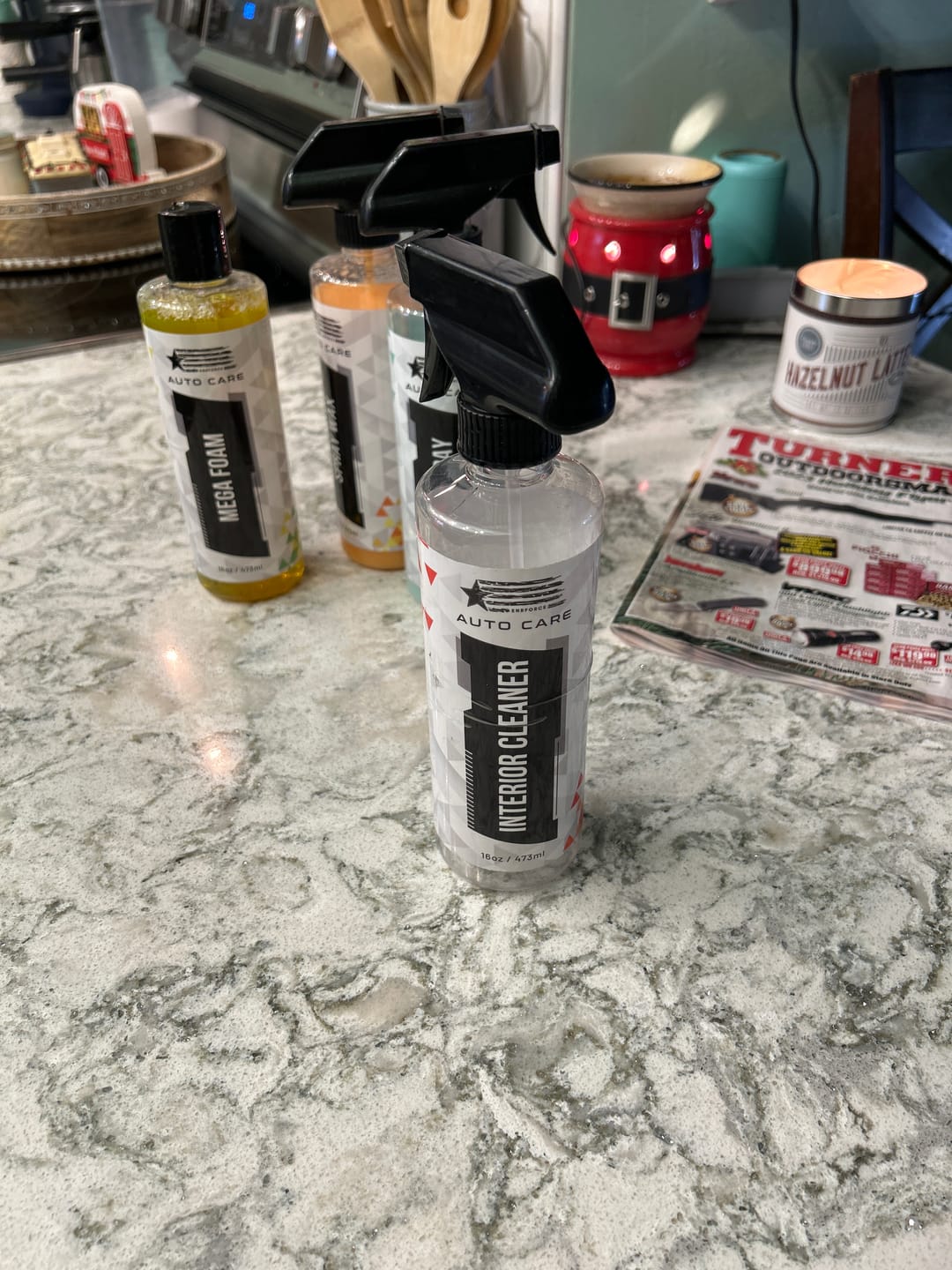 Customer photo review of Trim + Tire Spray - Auto