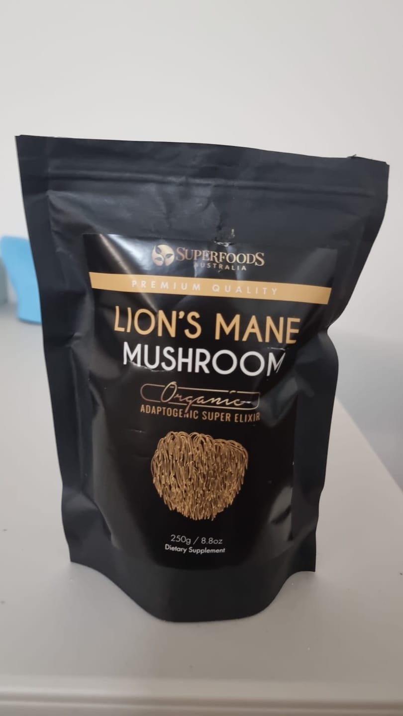 Customer photo review of Lion's Mane Mushroom Extract