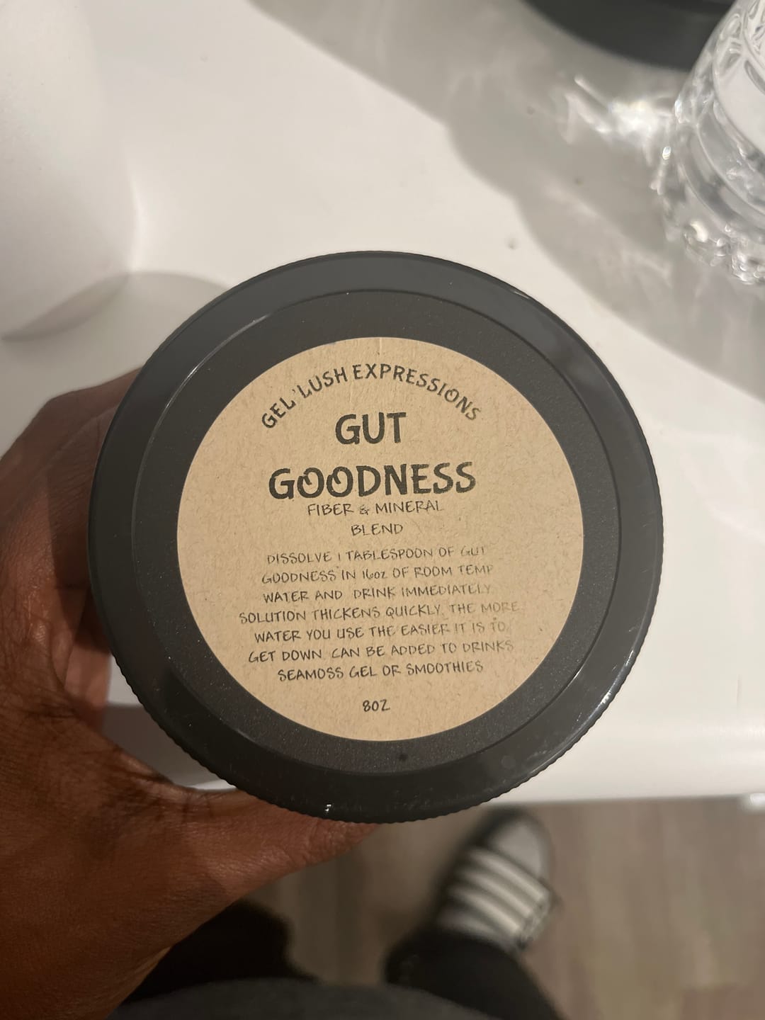 Customer photo review of Gut Goodness (Mineral & Fiber Formula)