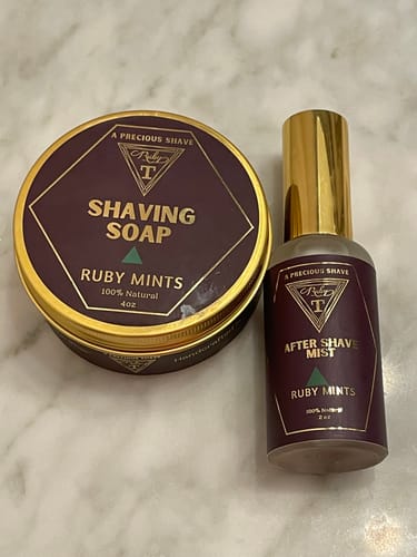Customer photo review of Shaving Soap