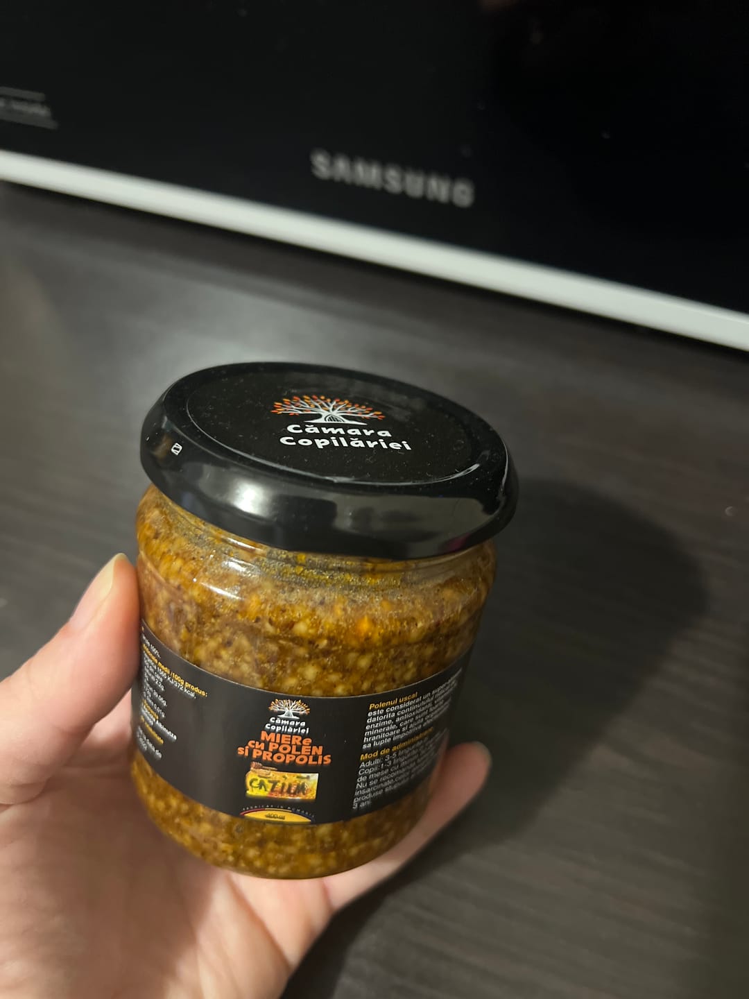 Customer photo review of APIMIX - Miere cu Catina,polen si propolis 220gr