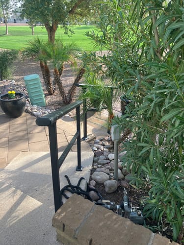 Customer photo review of Oval Top Rail