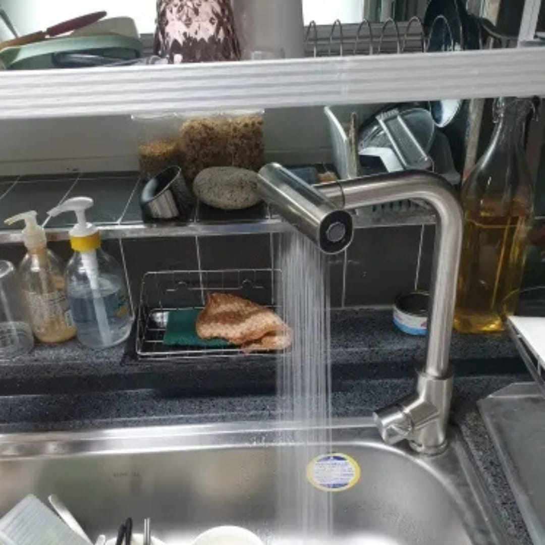 Customer photo review of NexH2O - Universaladapter für Wasserhähne mit drei Strahlmodi