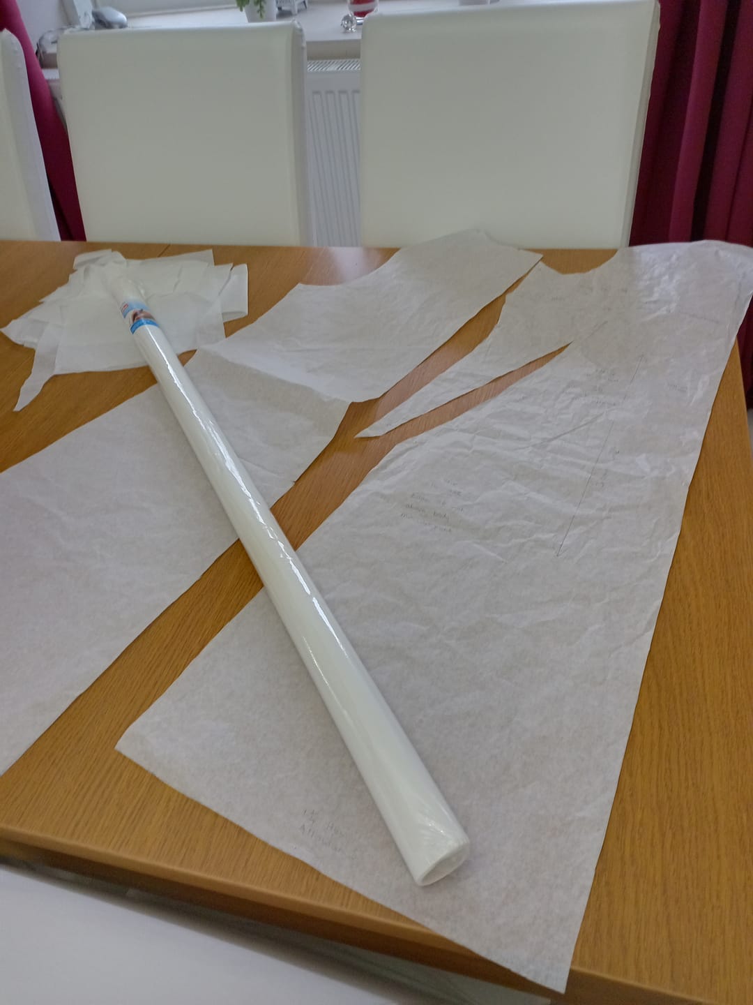 Customer photo review of Prym Dressmakers Pattern Tracing Paper