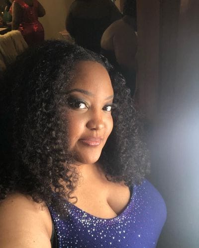 Customer photo review of Kayla 3C Burmese Loose Kinky Curly - InvisiRoot™ Clip-ins (AKA TrueRoot™ Clip-ins)