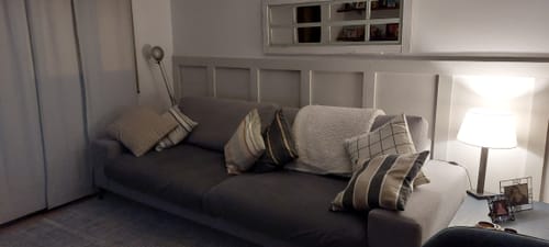 Customer photo review of Funda para asiento y respaldo de Sofá Anti manchas adaptable - Blueemoon