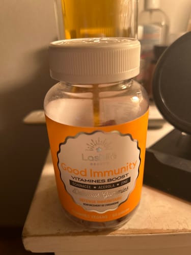 Customer photo review of Good Immunity Vitamins Défense immunitaire - 3 mois