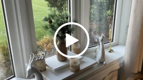 Customer video review of Bulk 23" Large Christmas Pine Stems Picks Branch Spray with Pine Cones Wholesale