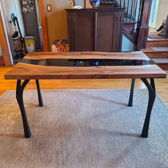 Customer photo review of Metal Table Legs - 508 Faras 28H