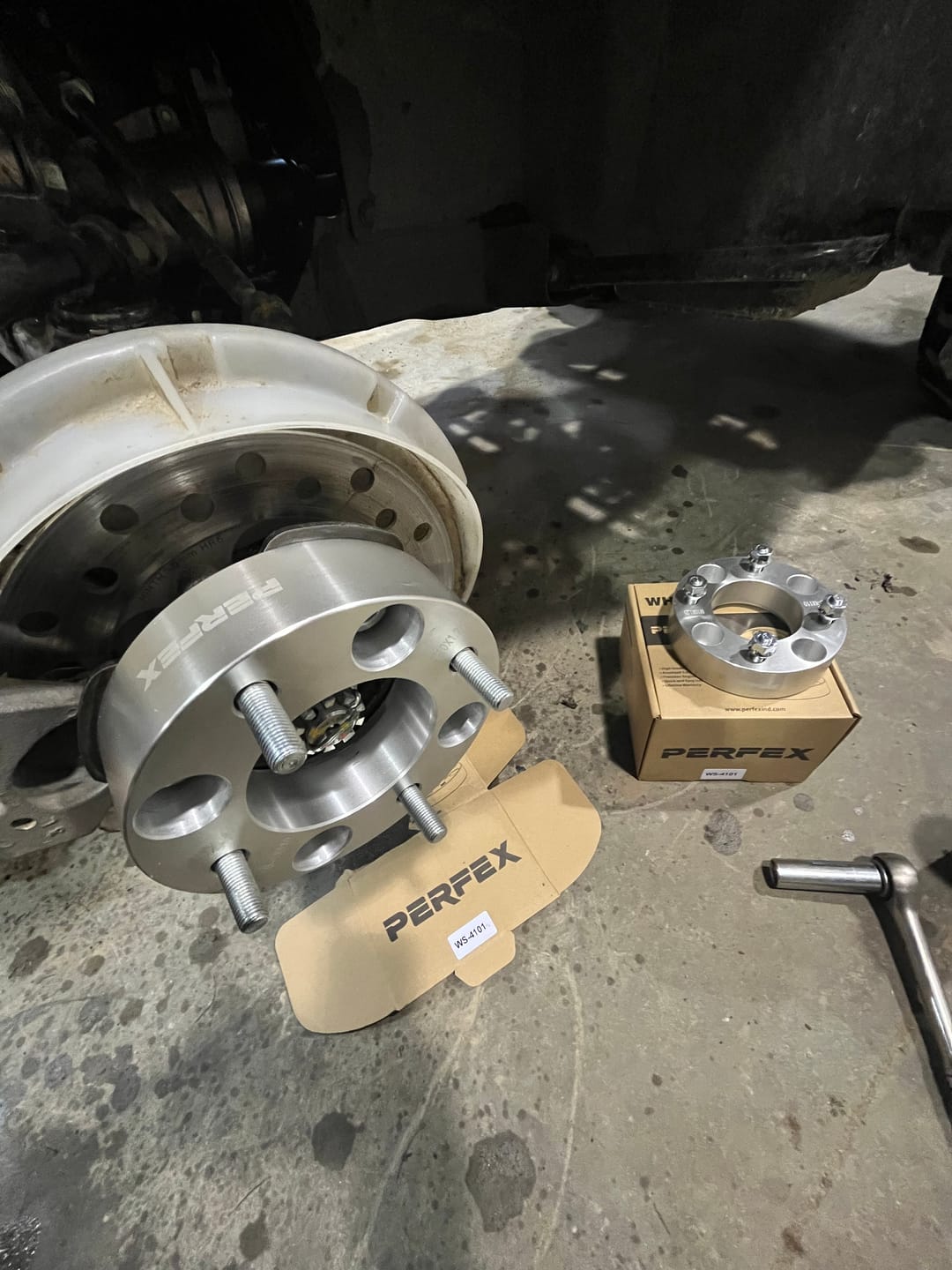 Customer photo review of Honda Wheel Spacers - Select Model (Sold in Pairs)