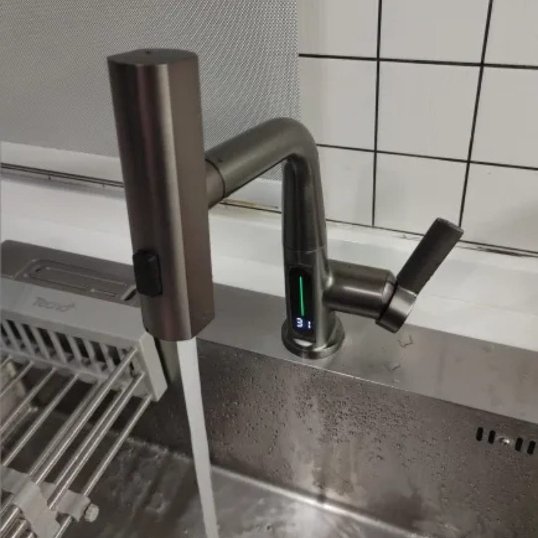 Customer photo review of NexH2O - Universaladapter für Wasserhähne mit drei Strahlmodi
