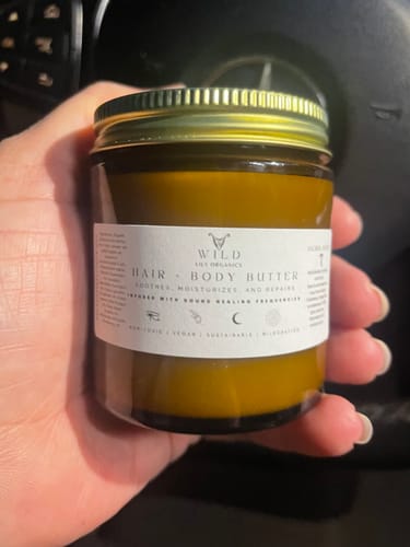 Customer photo review of Hair + Body Butter