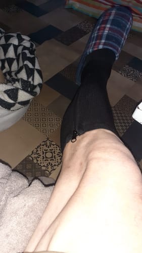 Customer photo review of Chaussettes De Compression Ultra-efficace
