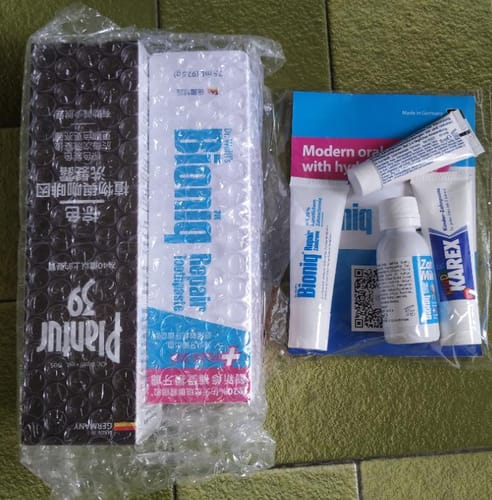 Customer photo review of Plantur 39 Colour Brown Shampoo & Bioniq PLUS Bundle