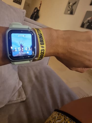 Customer photo review of שעון GARMIN VENU SQ2 מנטה