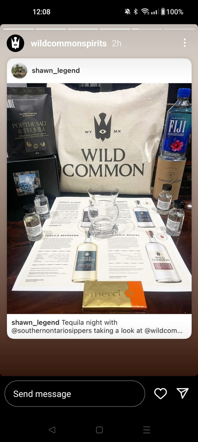 Customer photo review of Pop the Salt & Tequila - Cases