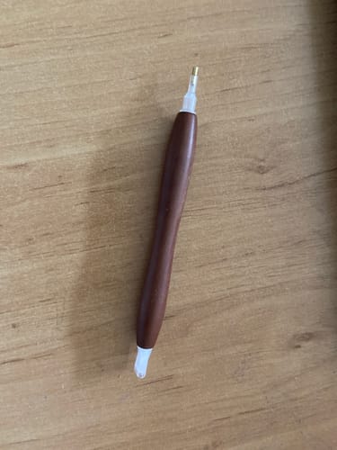 Customer photo review of Premium Diamond Painting Stift Echtholz handgefertigt