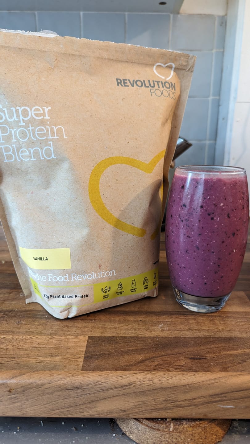 Customer photo review of Superblend Protein Powder