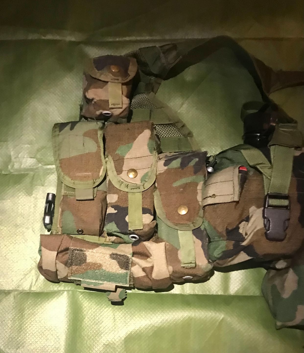 Customer photo review of Folding Dump Pouch GRIDLOK