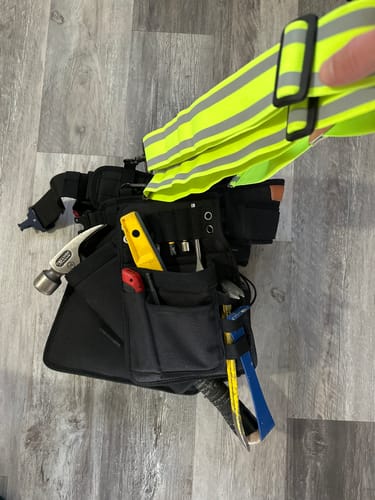 Customer photo review of Essential Low Profile Toolbelt
