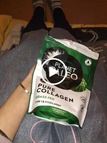 Customer video review of Pure Collagen Powder