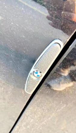 Customer photo review of Ensemble de 4 pare-chocs pour voiture