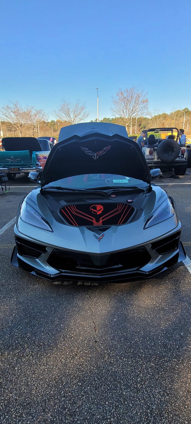 Customer photo review of Corvette C8 Z06 Z07 Performance Front Lip & Canards