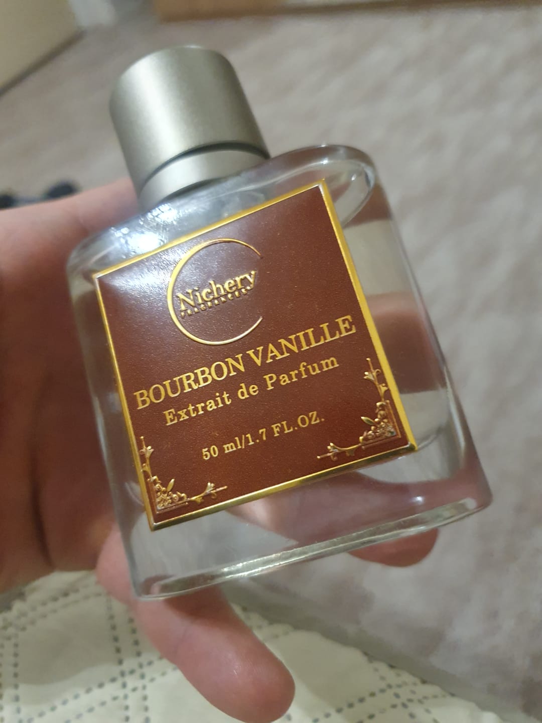 Customer photo review of Nichery Bourbon Vanille Extrait de Parfum - Unisex 50ml - ÚJ ÜVEG