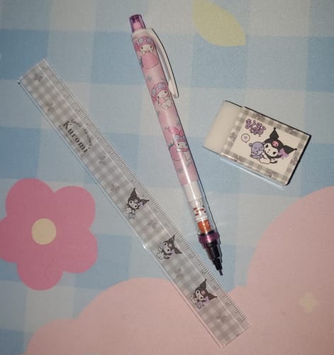 Customer photo review of Uni Kuru Toga Mechanical Pencil - My Melody