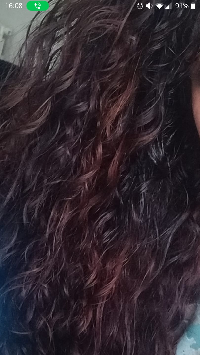 Customer photo review of VOLUME SPRAY 250ML