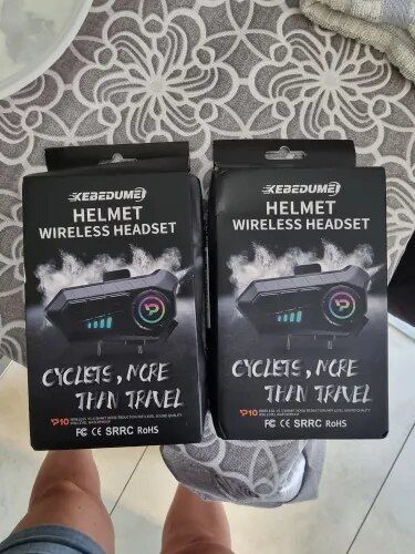 Customer photo review of Motarcom - L'intercom moto haut de gamme et abordable