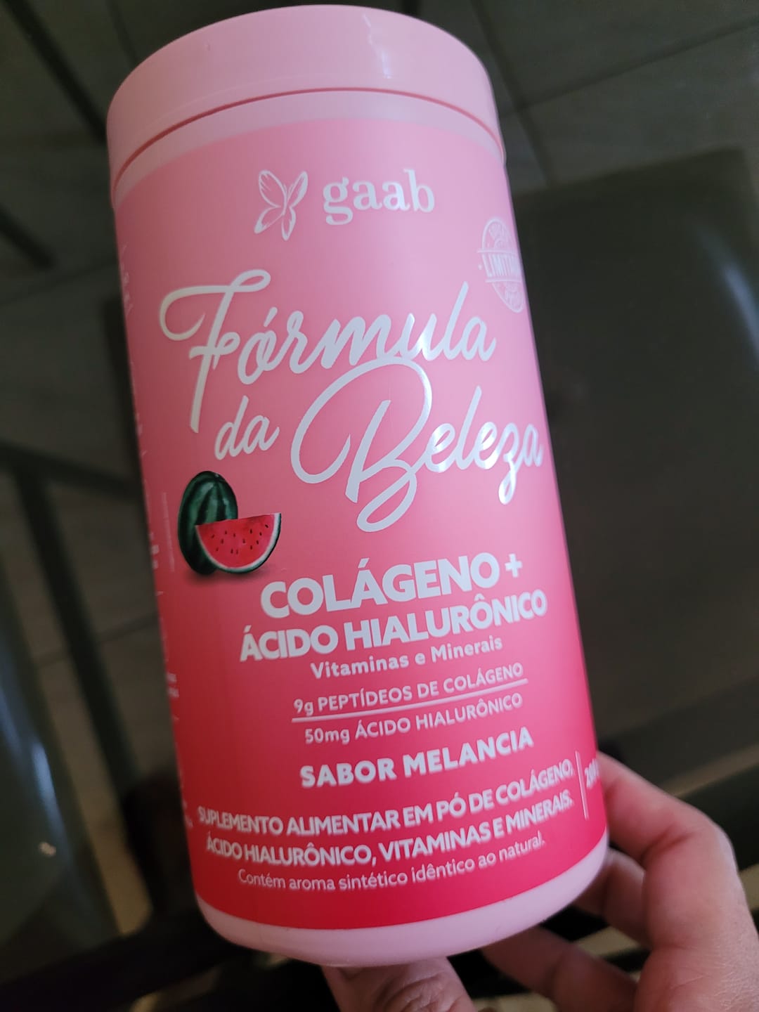 Customer photo review of Fórmula da Beleza