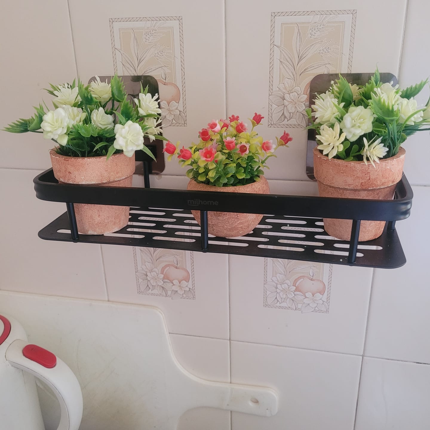 Customer photo review of Estante Organizador Winsen de Aluminio Milhome