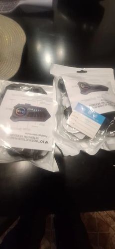 Customer photo review of Motarcom - L'intercom moto haut de gamme et abordable