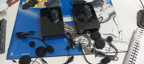 Customer photo review of Motarcom - L'intercom moto haut de gamme et abordable