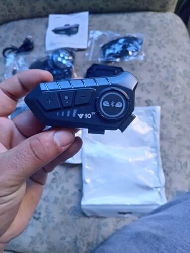 Customer photo review of Motarcom - L'intercom moto haut de gamme et abordable