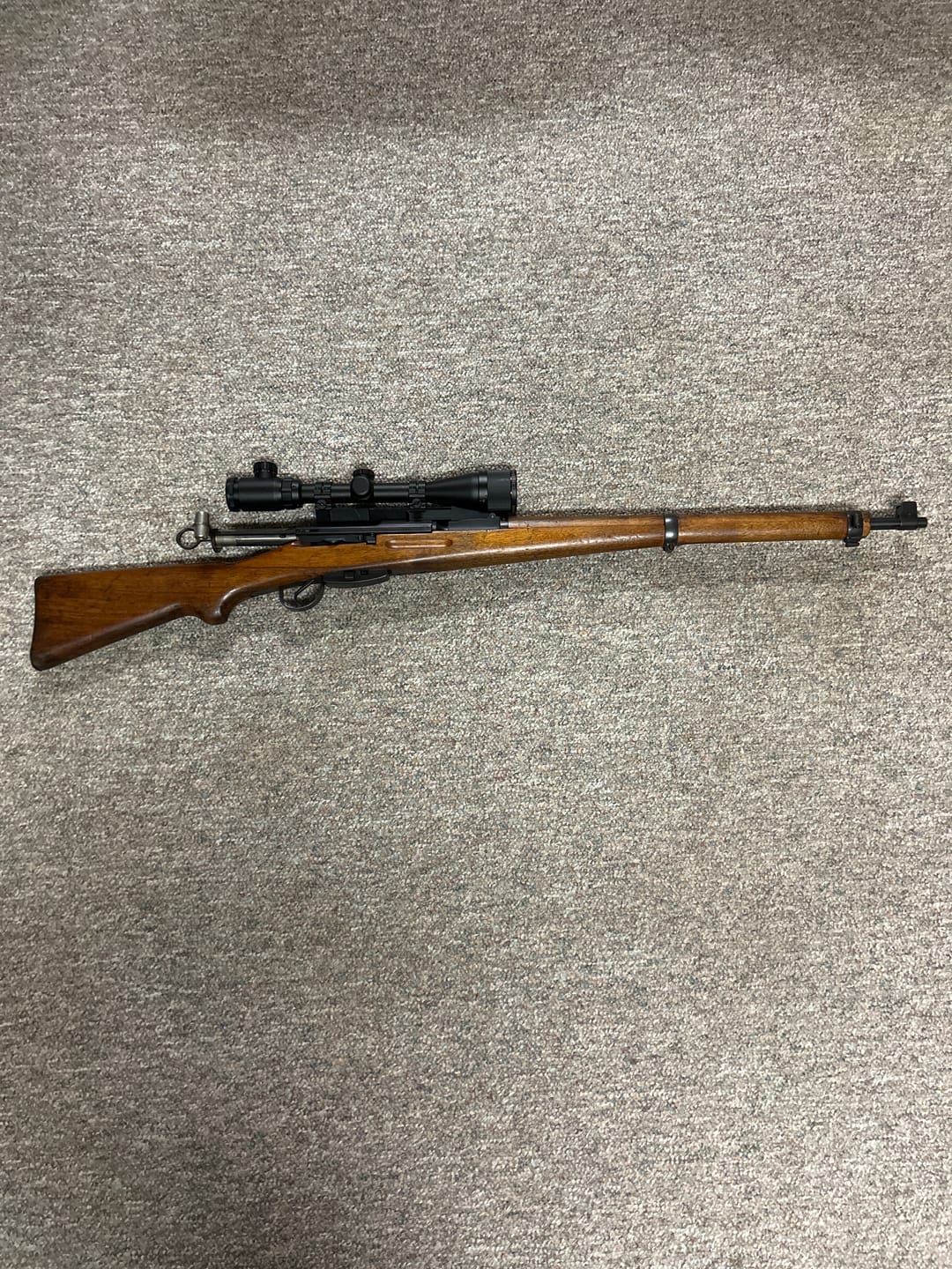 Customer photo review of Swiss K31 NDT (No Drill-Tap) Scope Mount Low Profile with Picatinny Rail Gen 4