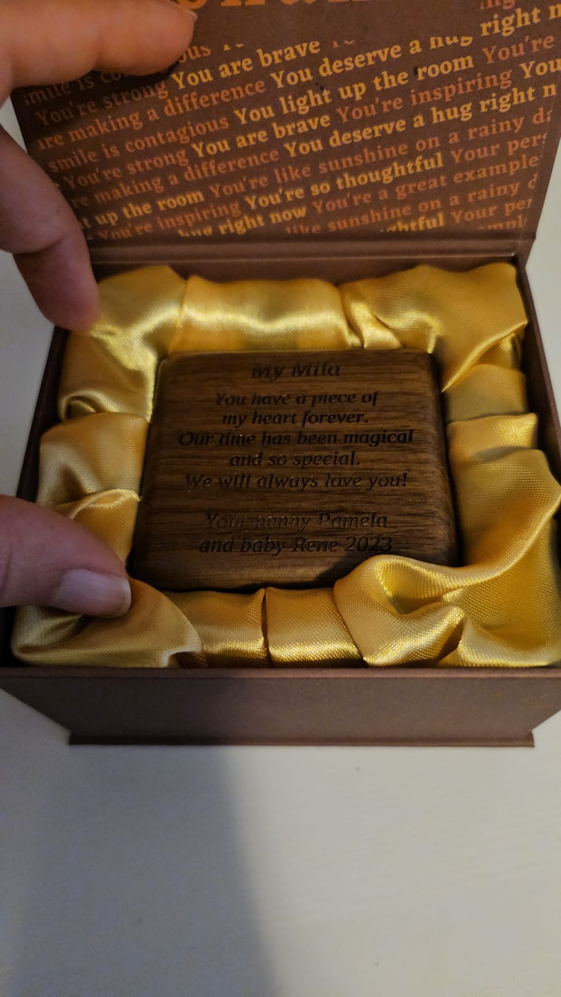 Customer photo review of Bruna - Small Music Box without Stopper