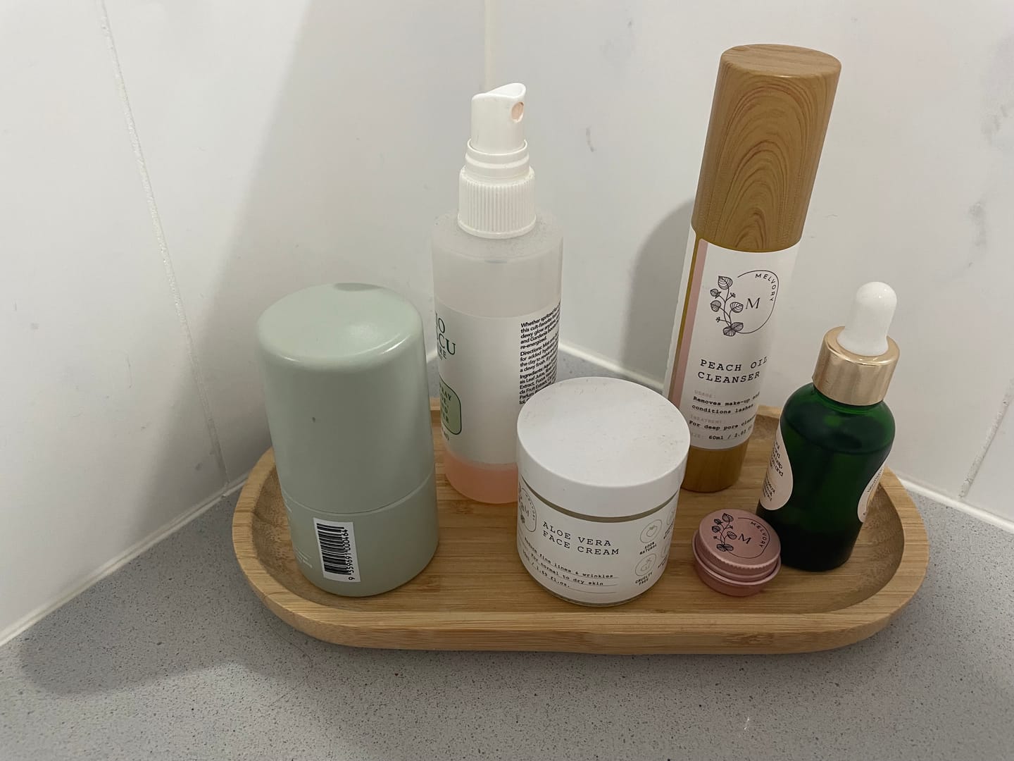 Customer photo review of Aloe Vera Face Cream
