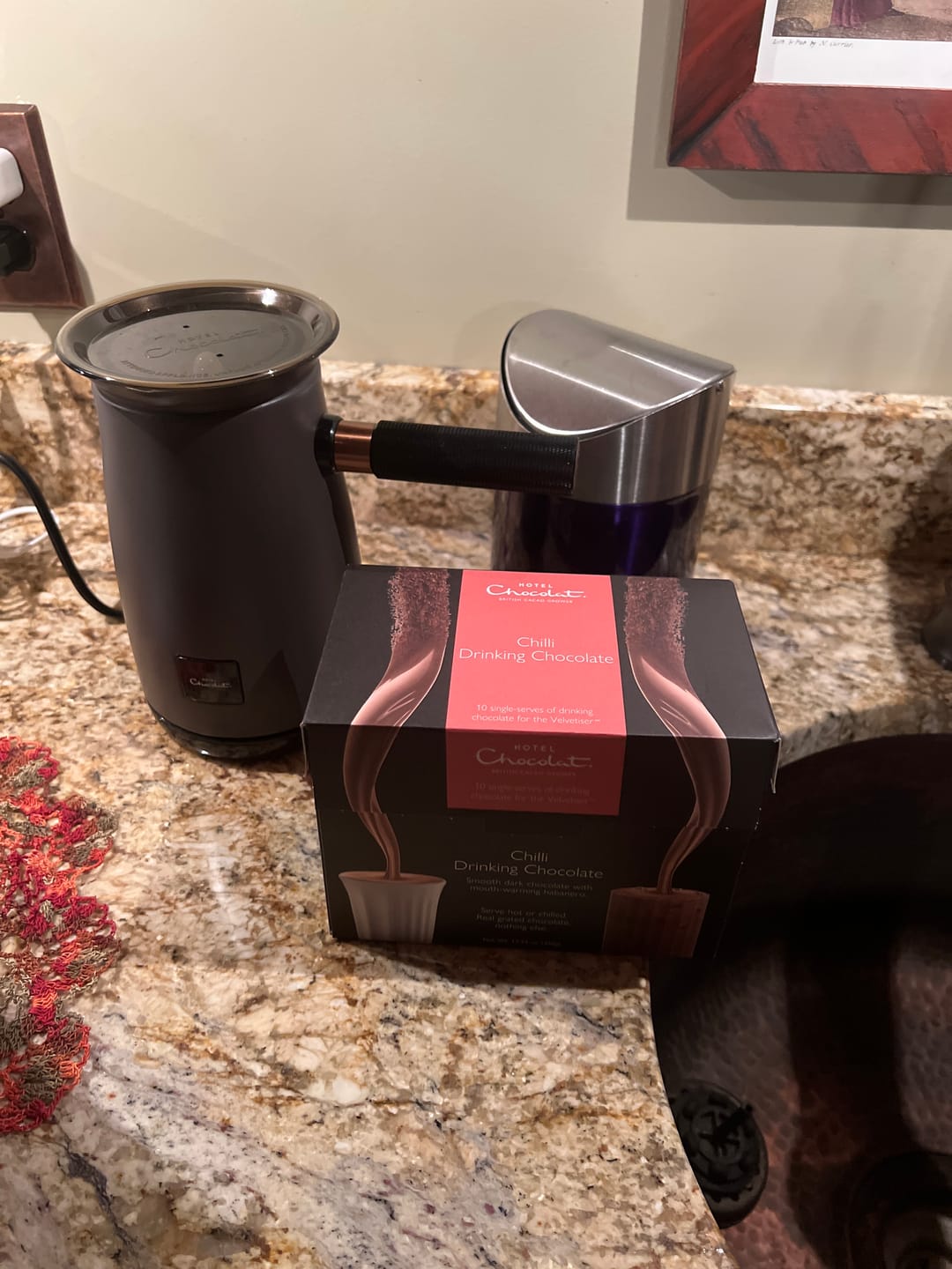 Customer photo review of Milky 50% Hot Chocolate Flakes