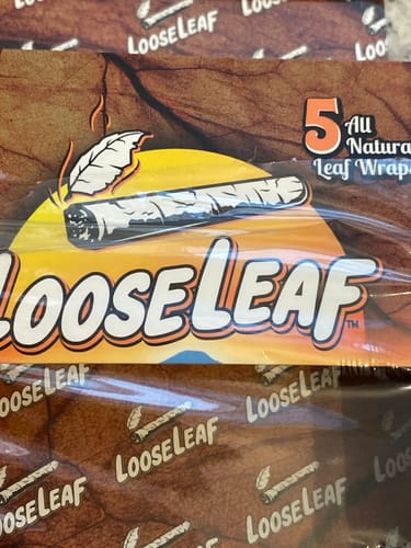 Customer photo review of Natural Dark LooseLeaf Wraps  (40 Count)
