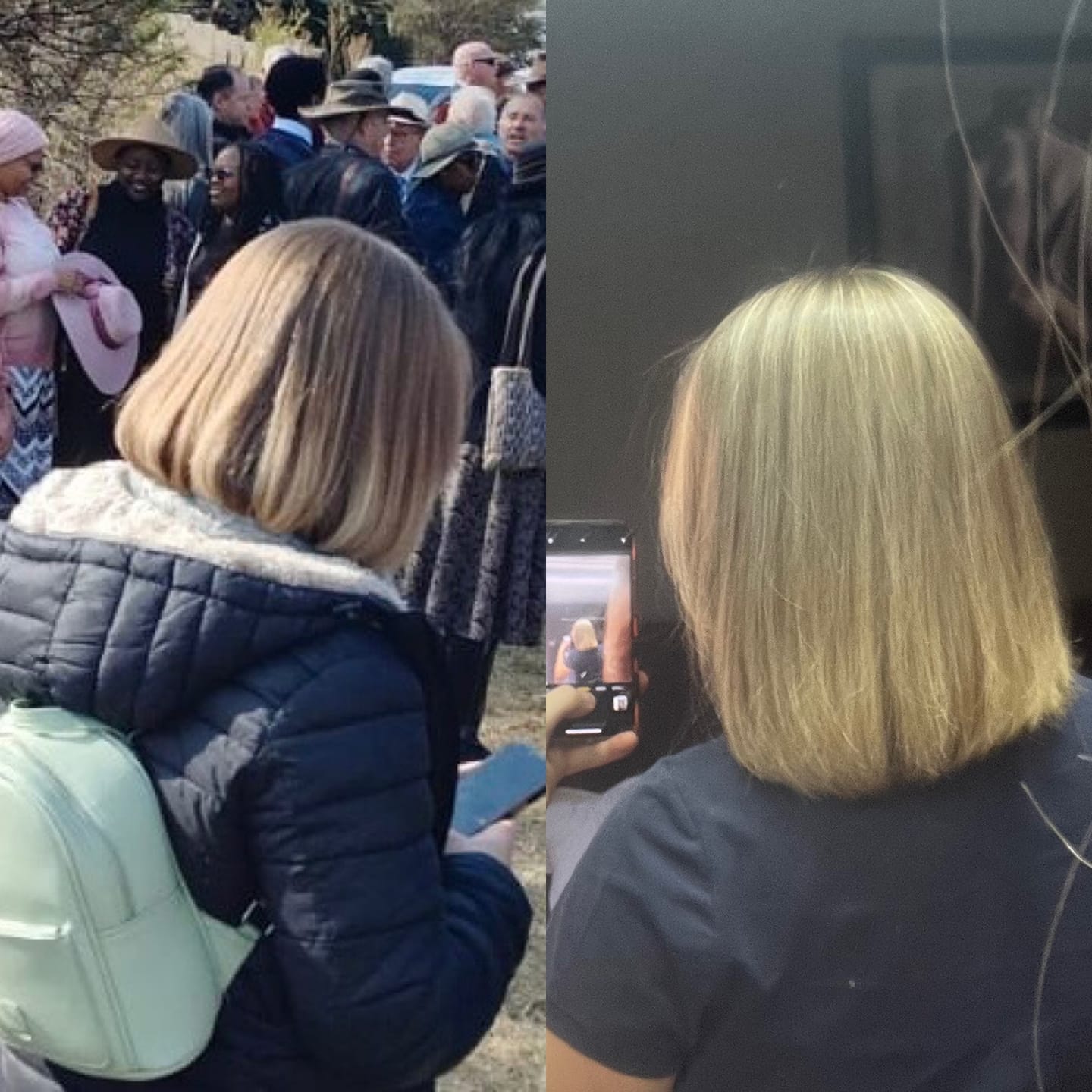 Customer photo review of DEEPLY ROOTED – Advanced Nutraceutical Hair Growth Formula