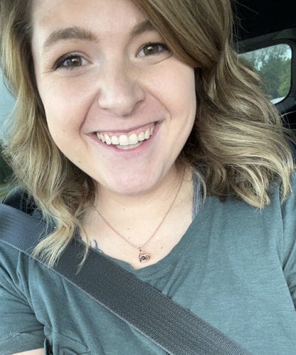 Customer photo review of Photo necklace