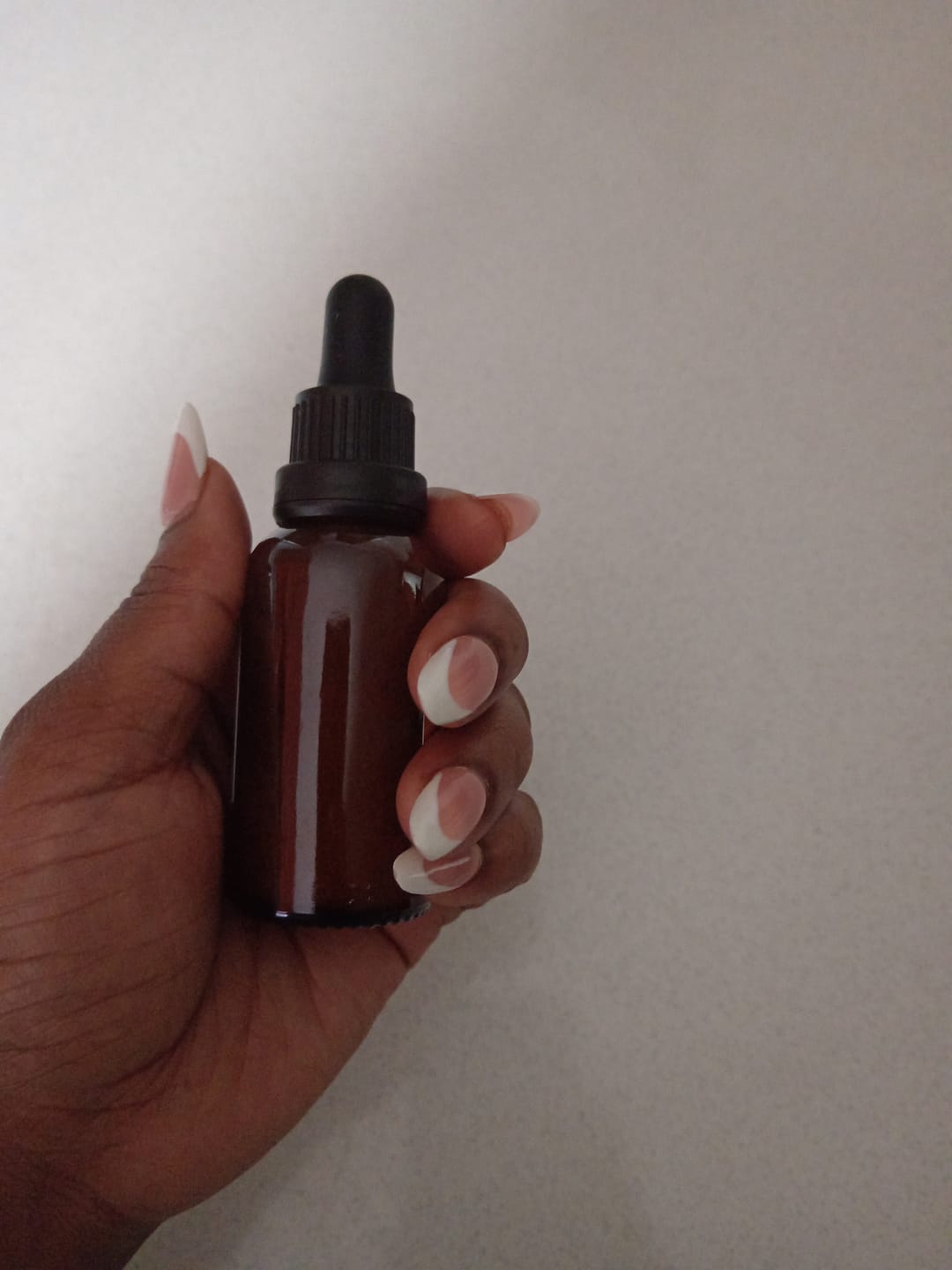 Customer photo review of 30 ml Glass Amber Bottle (18 mm neck) - No Closure